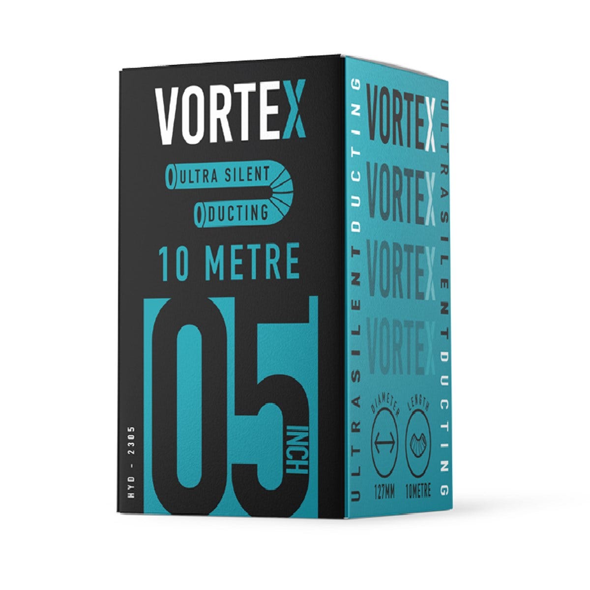 Vortex Ultra Silent Ducting - 10m