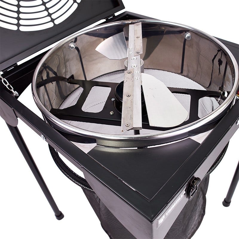 Trimzilla 16 Inch Quick Cut Leaf Trimmer Black