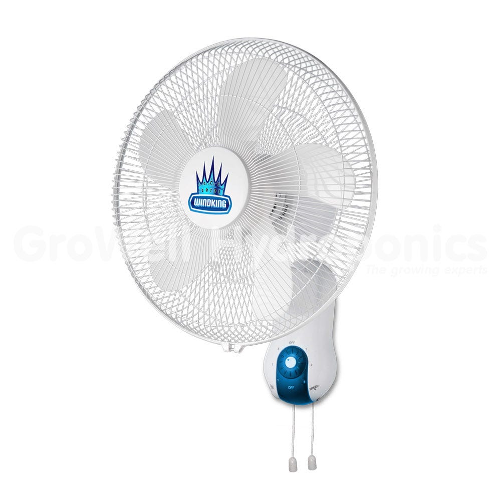 Wind King Wall Mounted Oscillating Fan – 40 cm (16â€)