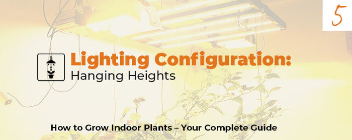 Grow Light Hanging Heights & Coverage Areas