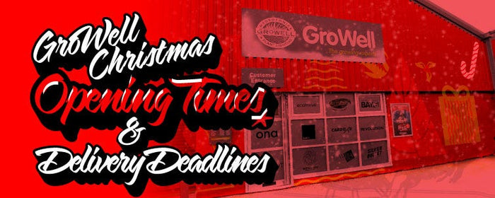 Christmas Opening Times & Delivery Deadlines 2022