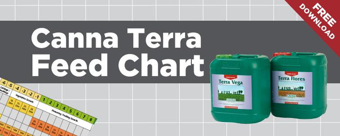 Canna Terra Feed Chart
