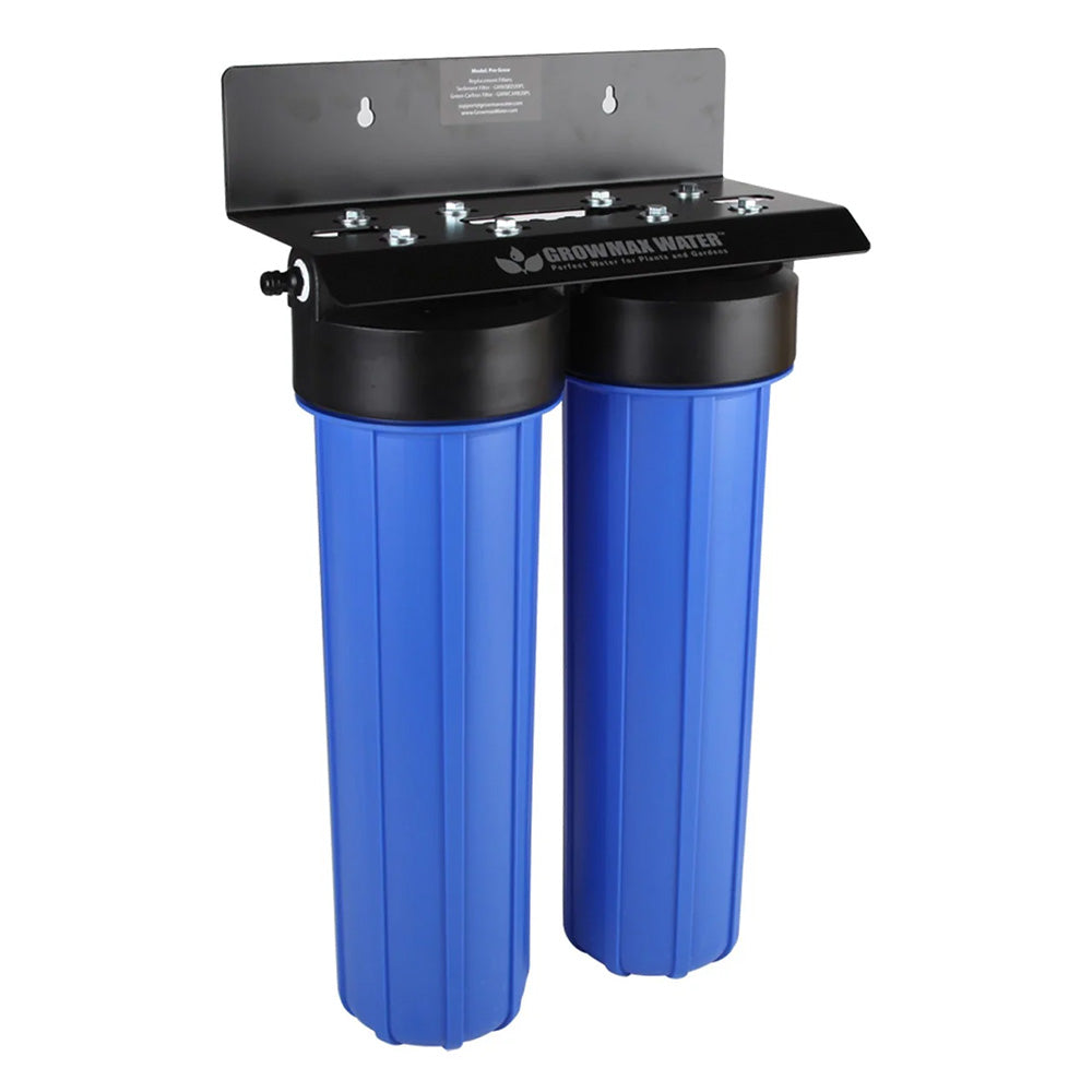 Growmax Pro Grow - 2000 litres / hour - 2-Stage Water Filter | GroWell