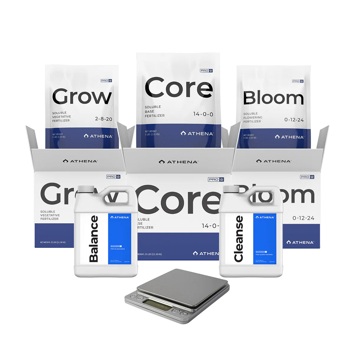 Athena Nutrients Complete Pro Line Nutrient Kits (10-60+ Plants)