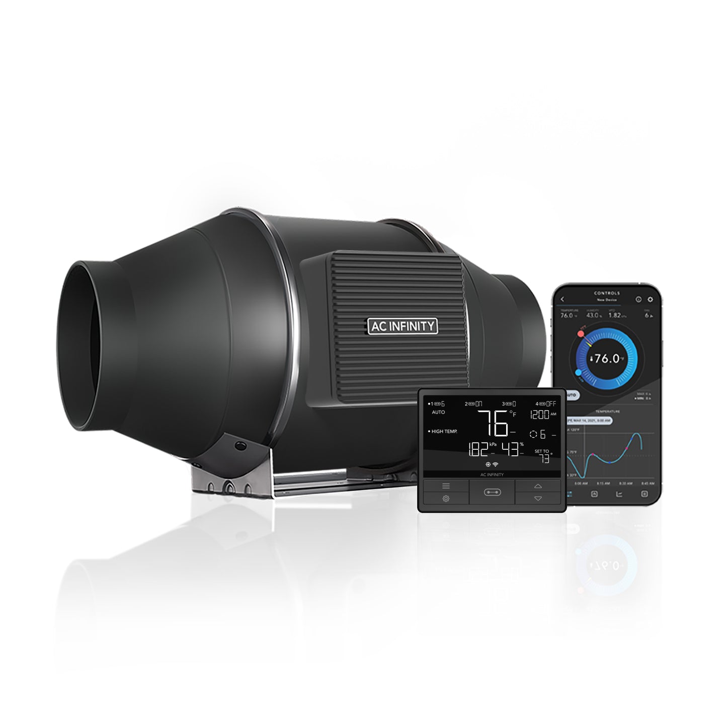 AC Infinity Cloudline Pro T Inline Fan