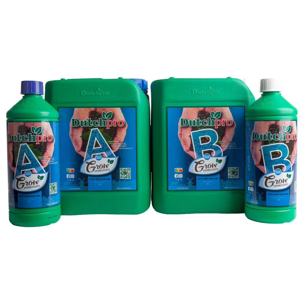 Dutch Pro Dünger 'Original Bloom' A & B - Je 1 Liter Für Hydro & Cocos