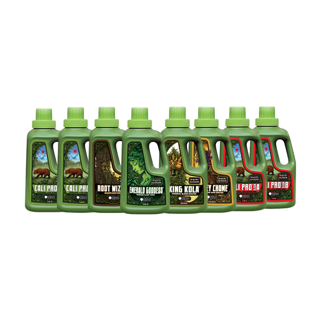 Emerald Harvest Nutrient Kits (for 1–8 Plants)