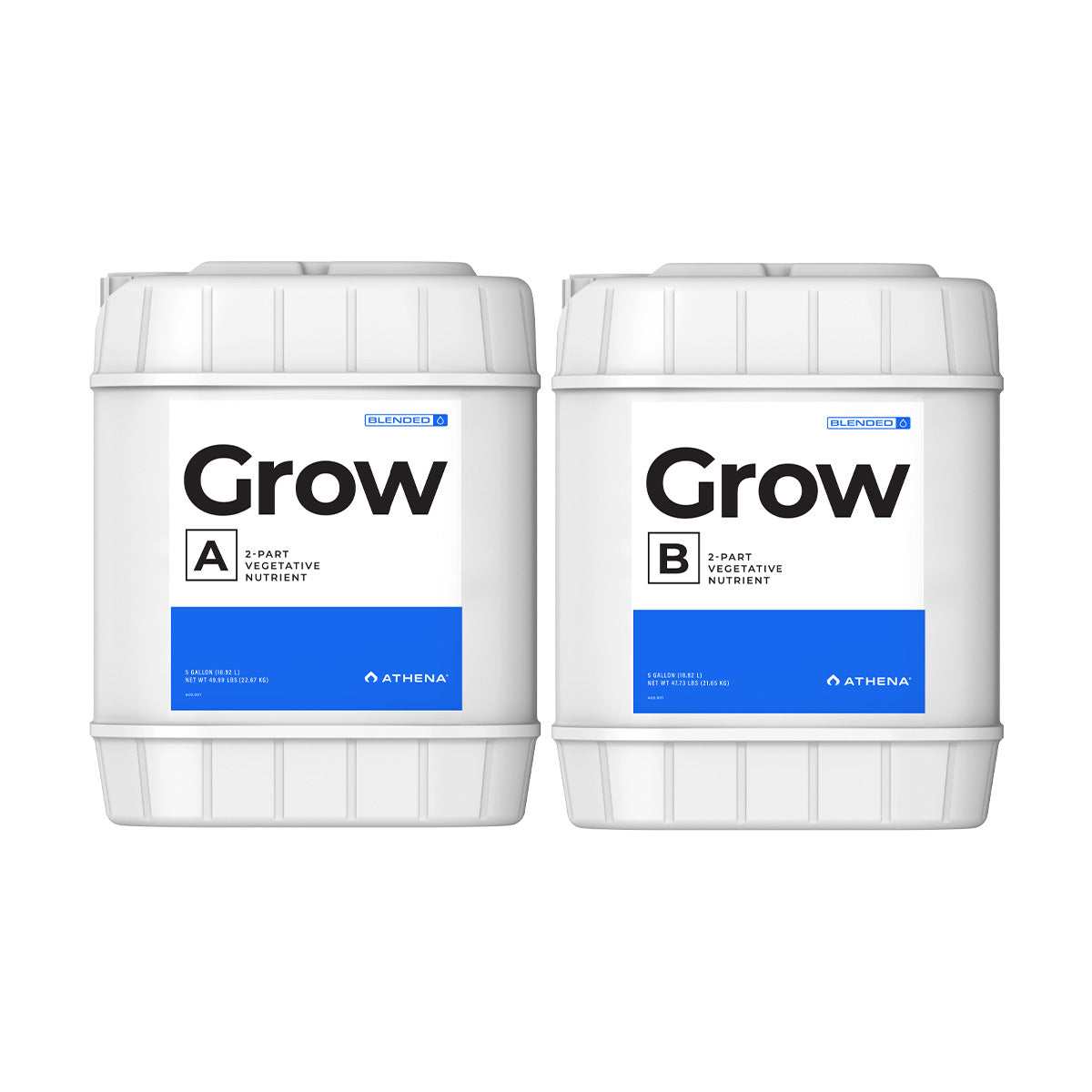 Growa Express Athena Nutrients - Blended Line Grow A&B | GroWell
