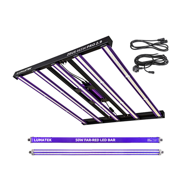 Lumatek Zeus LED Grow Light + 2 x 50W Far Red LED Kits