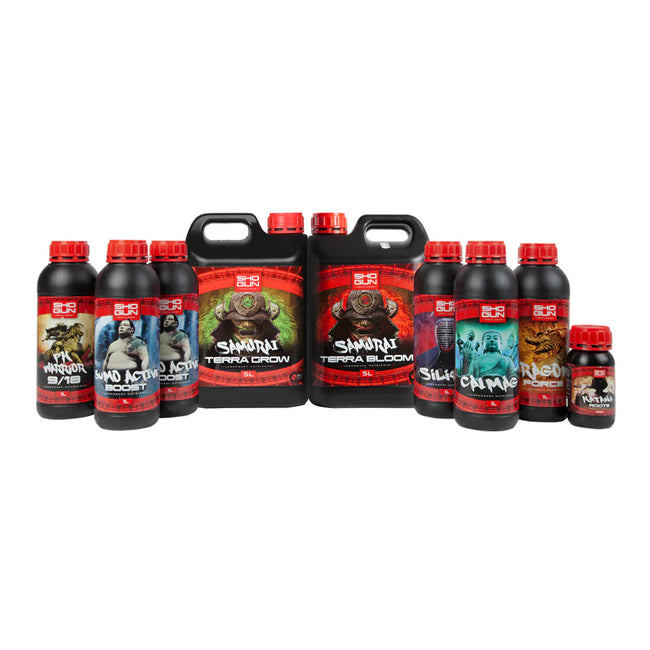 Shogun Complete Soil Nutrient Kit (for 4–8 Plants)