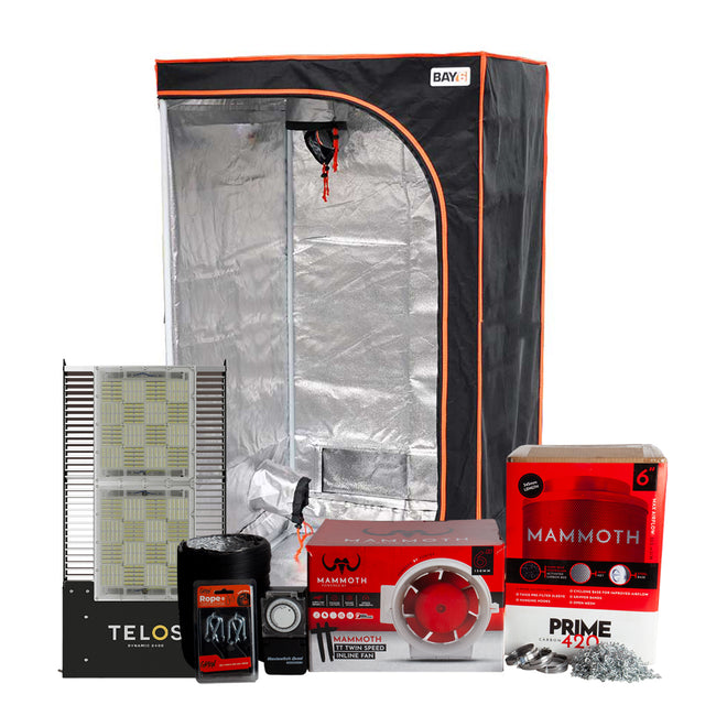 Telos Dynamic LED Grow Tent Kits 1.2m x 1.2m