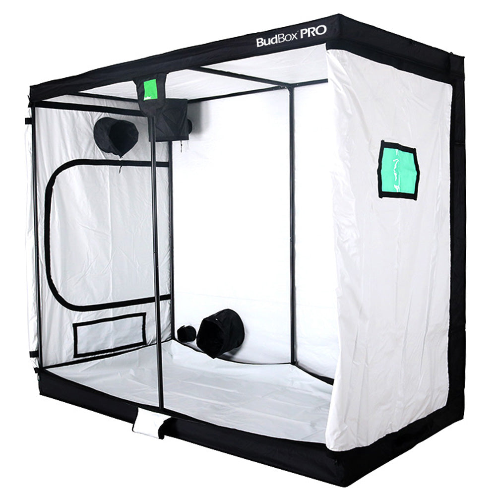 XXL BudBox Pro White Grow Tent (120cm x 240cm x 200cm)