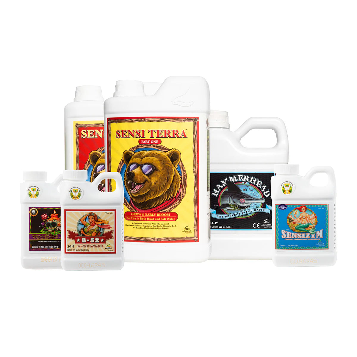 Advanced Nutrients Complete Soil Nutrient Kits (1–4 Plants)