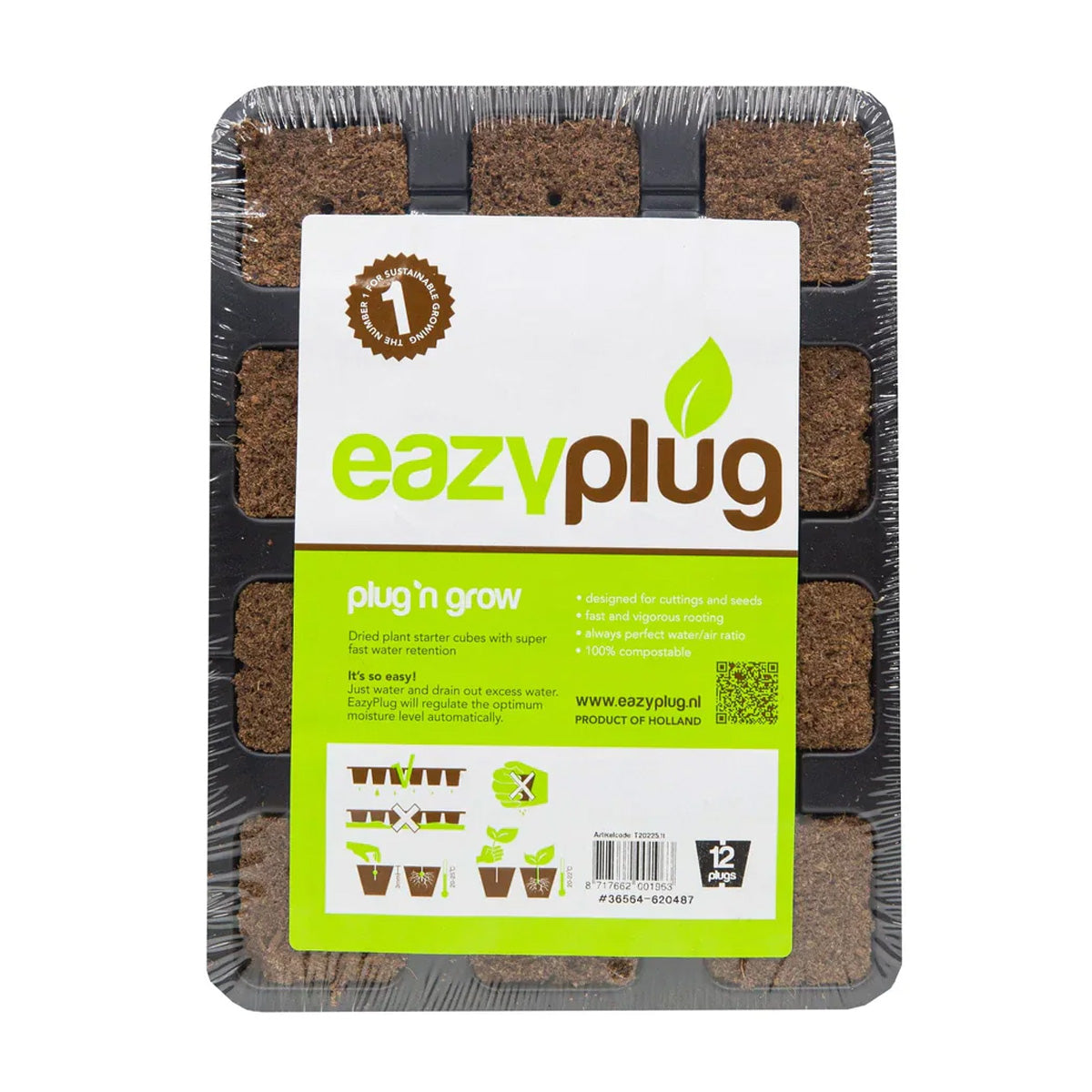 Eazy Plug Organic Propagation Cubes