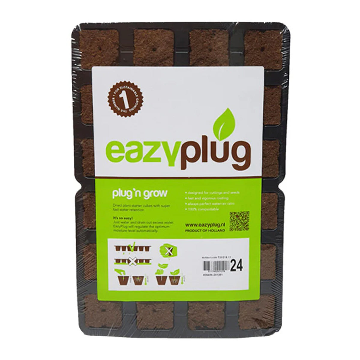 Eazy Plug Organic Propagation Cubes
