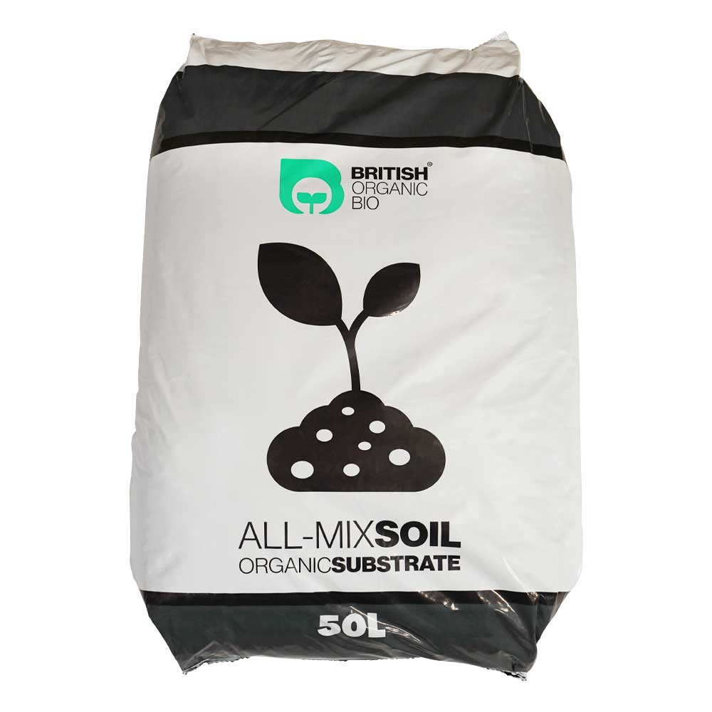 British Organic Bio - All-Mix Soil Organic Substrate - 50L