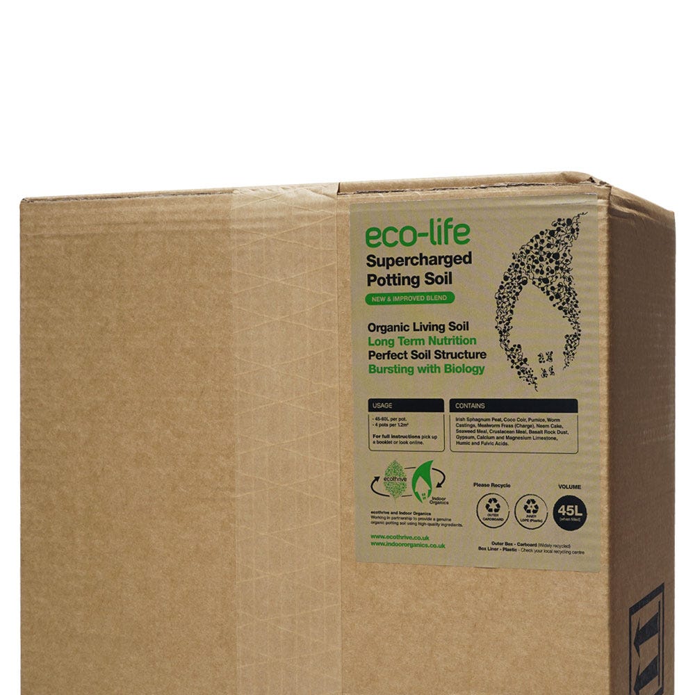 Ecothrive Eco-Life Supercharged Soil - 45 Litres