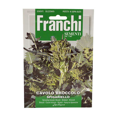 Franchi Seeds 1783 Broccolli Spigariello Neapolitan Seeds