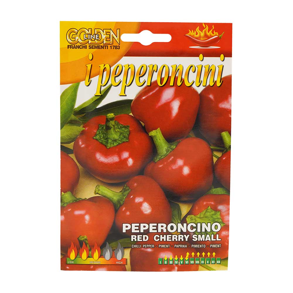 Franchi Seeds 1783 Chilli Pepper Red Cherry Seeds