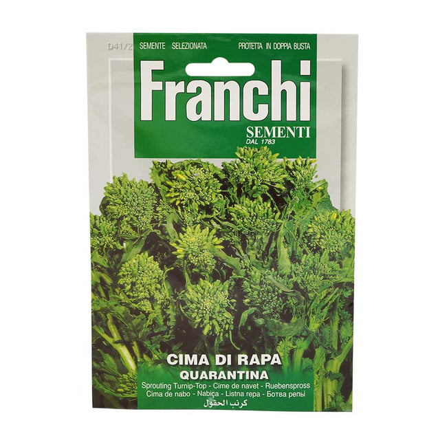 Franchi Seeds 1783 Cima Di Rapa 40 Seeds