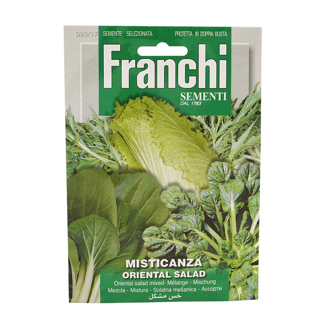 Franchi Seeds 1783 Misticanza Oriental Leaves Mix Seeds