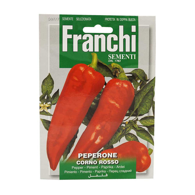 Franchi Seeds 1783 Pepper Corno Rosso Seeds