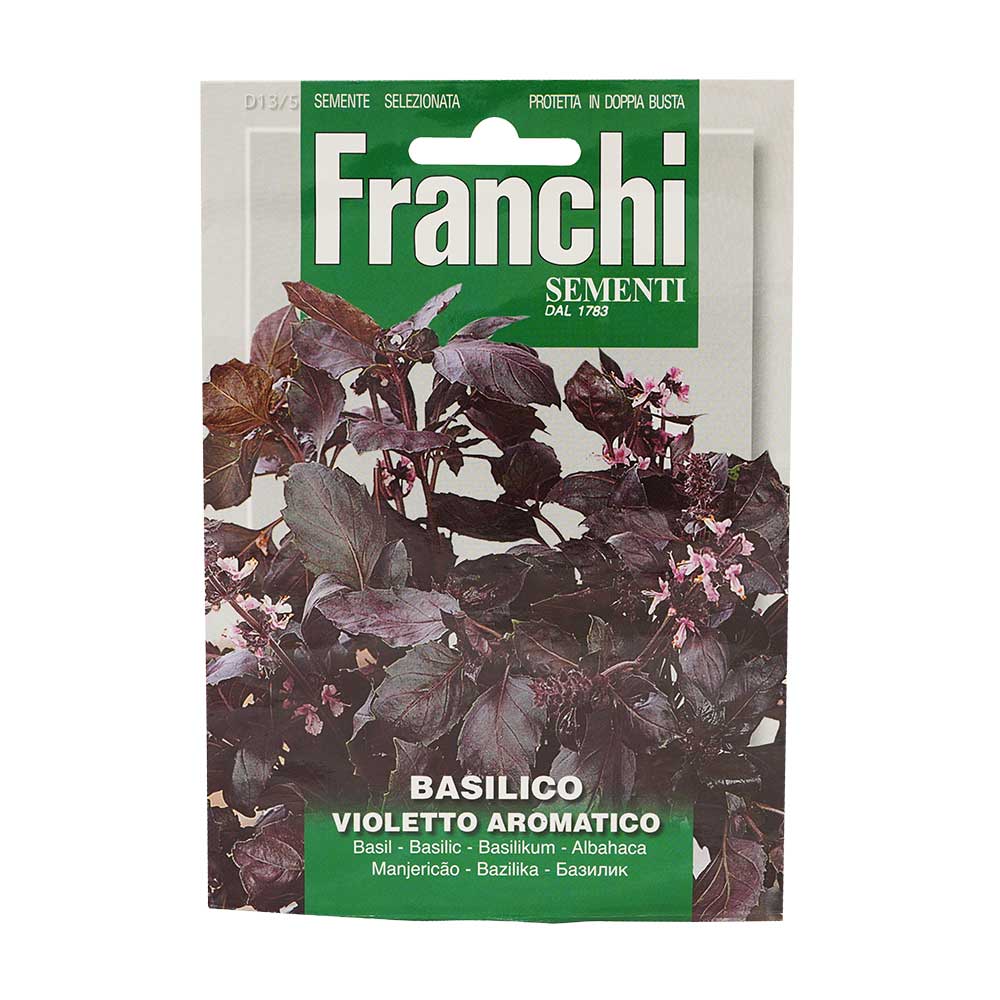 Franchi Seeds 1783 Purple Basil Violetto Seeds