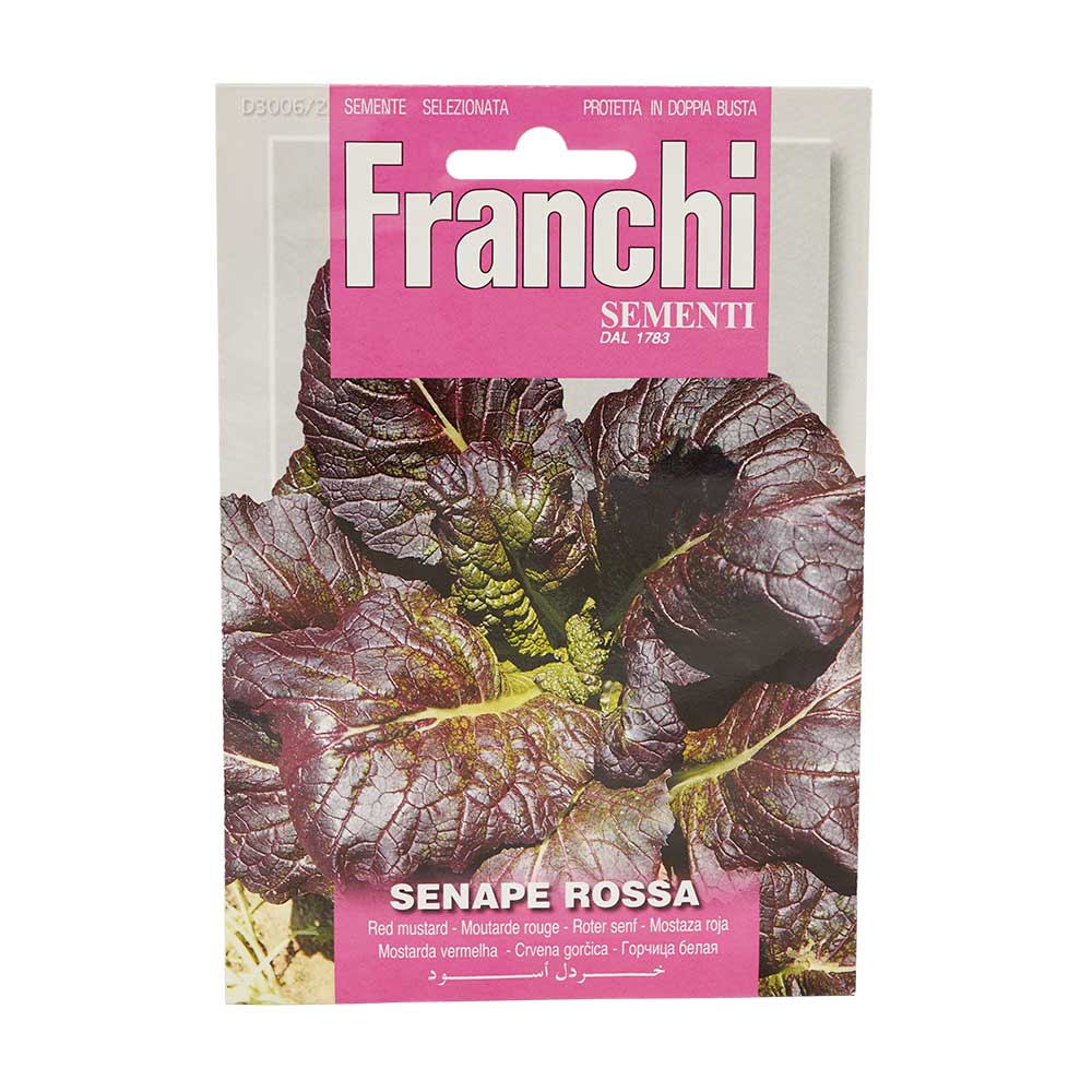 Franchi Seeds 1783 Red Mustard Seeds
