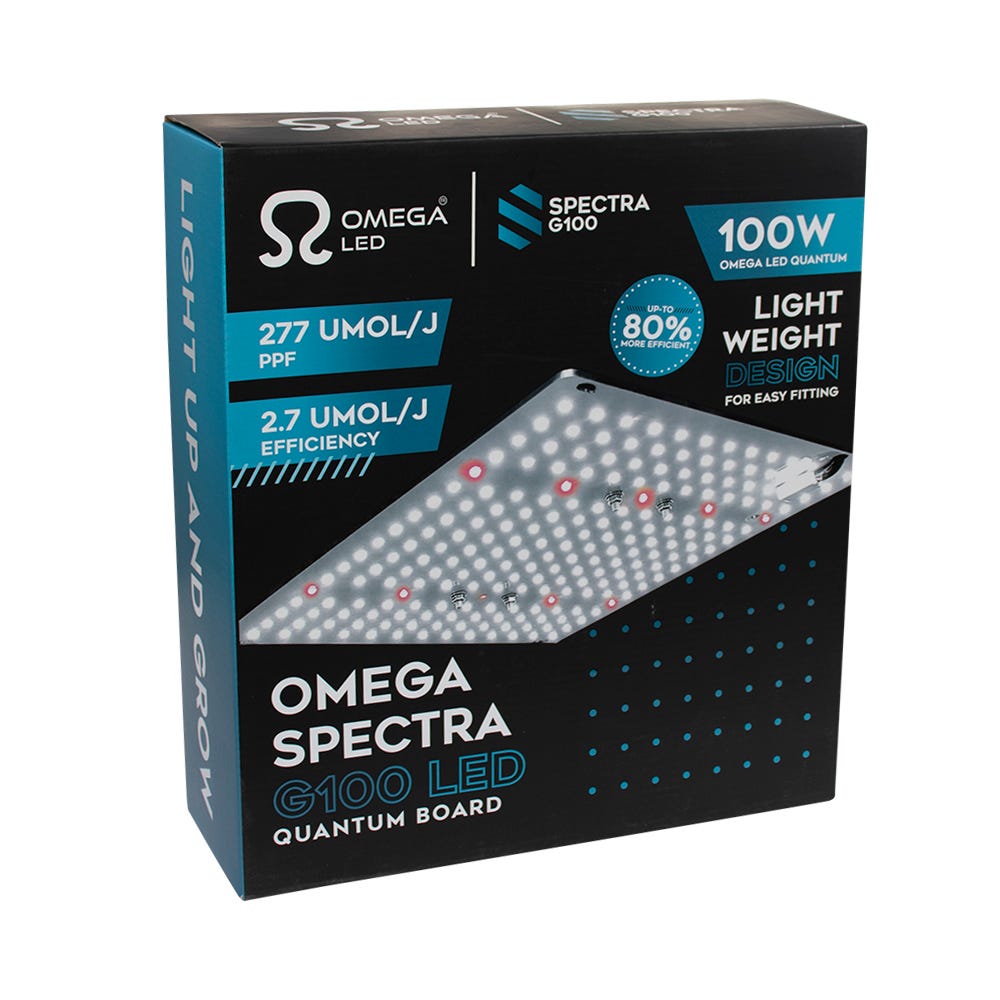 Omega Spectra G Line Quantum LED Grow Light - 100W
