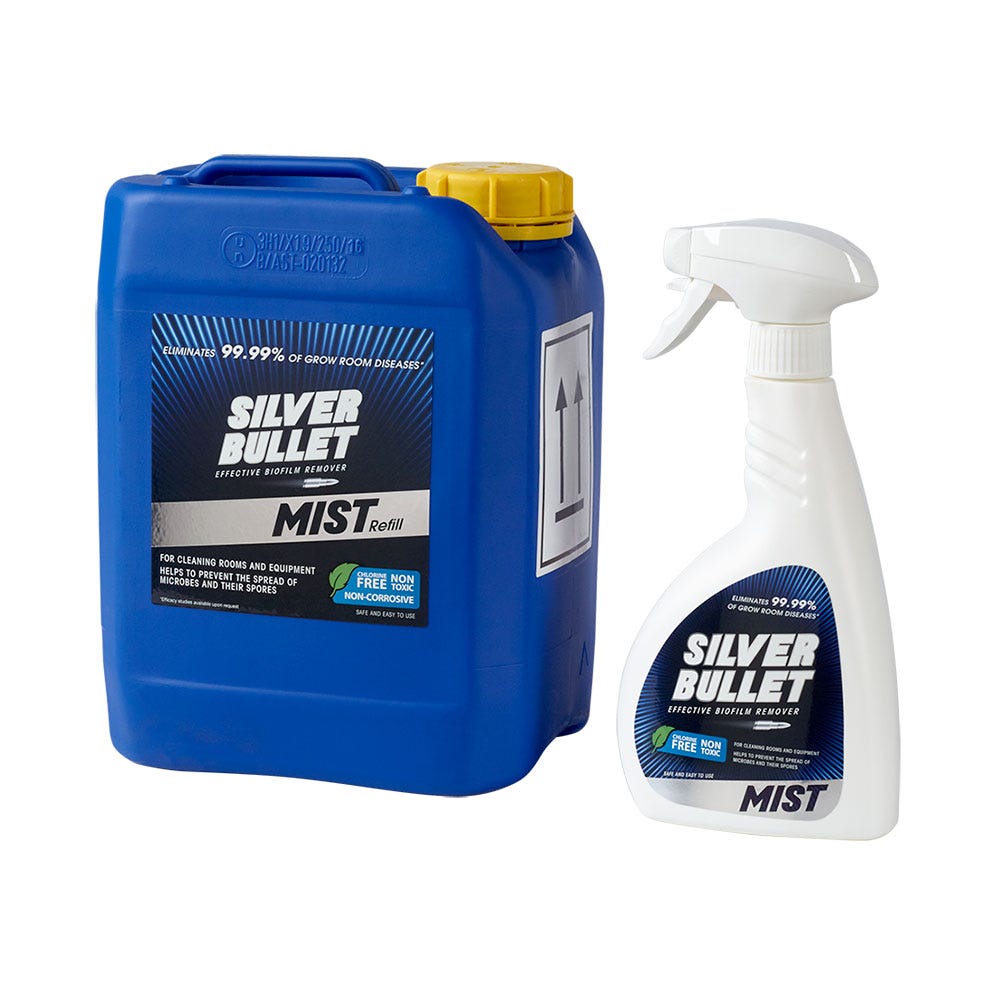 Bullett Cleaner Silver Bullet Mist Spray Disinfectant | GroWell